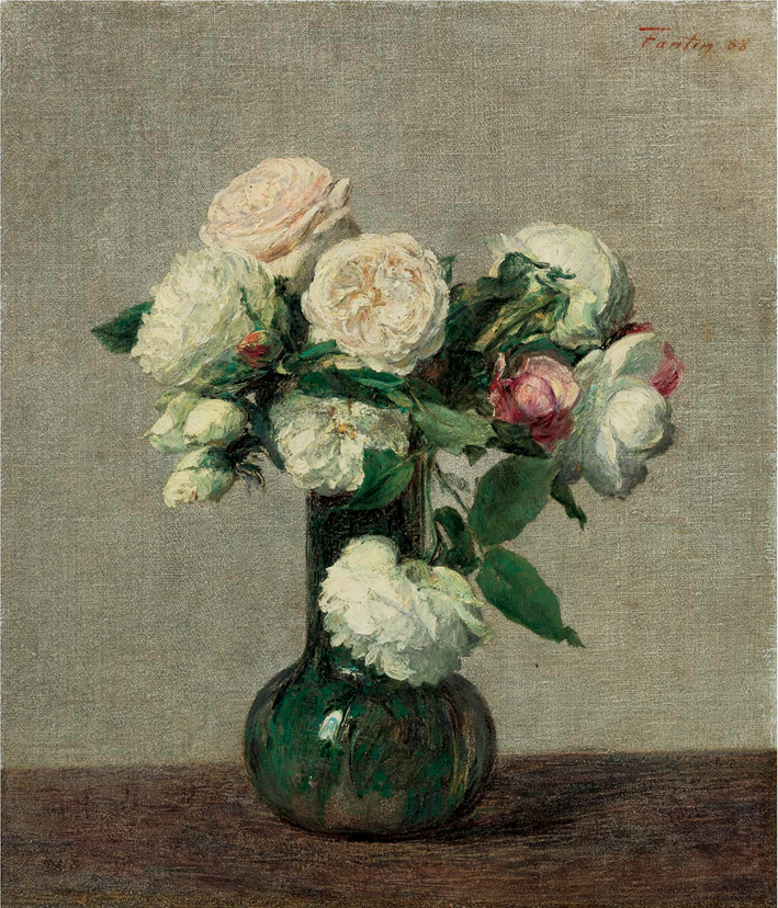  方丹·拉图尔 Fantin-Latour 玫瑰 ROSES